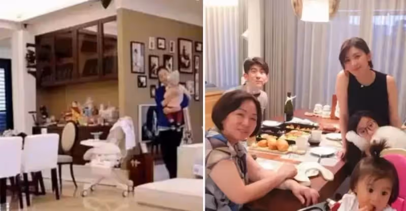 賈靜雯千萬豪宅曝光！自稱客廳大到能跑步，附帶溫馨「休息室」，網友：很符合女神的風格