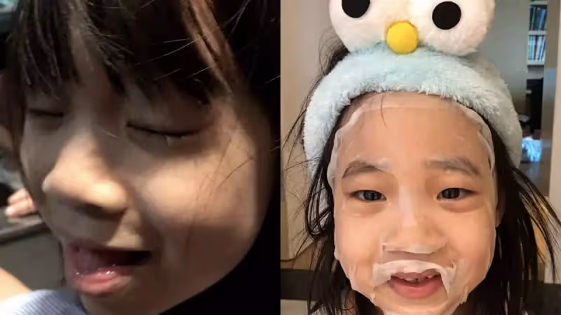 逆襲式生長!小s小女兒10歲生日,兩位姐姐曬其「囧照」,許老三古靈精怪遺傳媽媽:越變越好看
