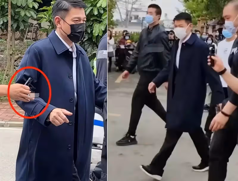 劉德華農村拍戲引圍觀!主動給小孩子簽名,不準一旁壯漢保鏢阻攔