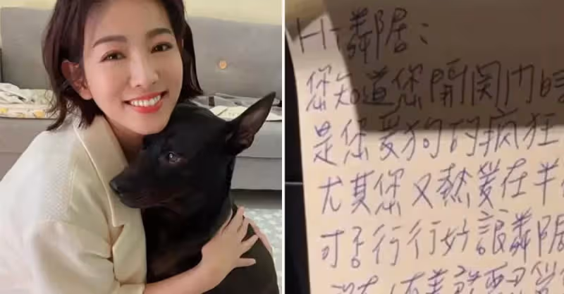 養3毛孩被鄰居投訴！米可白被念半夜開門「整層都狗叫聲」她無奈「把狗送人」公開道歉：「生活所迫」能做的都做了