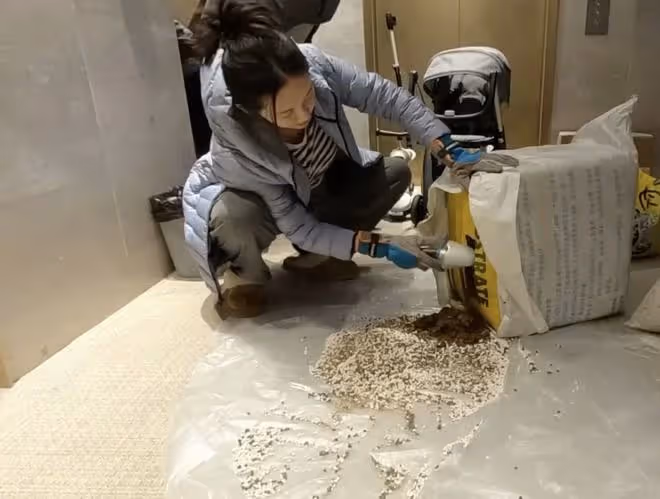 33歲苗苗宅家種菜被疑懷二胎,腹部隆起還刻意打碼,豪宅內景曝光