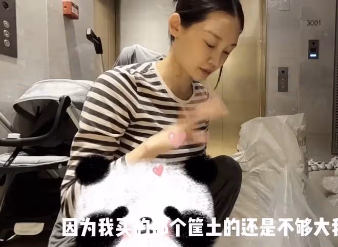 33歲苗苗宅家種菜被疑懷二胎,腹部隆起還刻意打碼,豪宅內景曝光