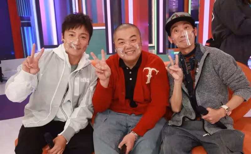 滿頭白發依舊中氣十足的盧海鵬與曾患癌的張達明容光煥發現身TVB