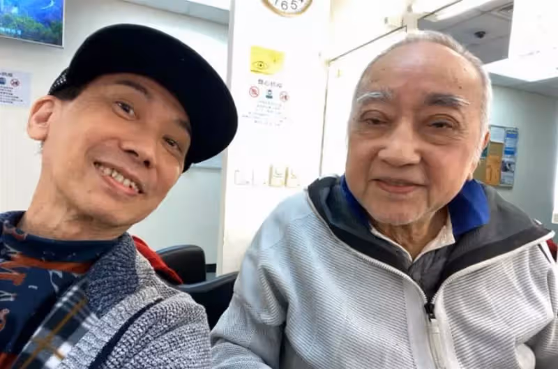 滿頭白發依舊中氣十足的盧海鵬與曾患癌的張達明容光煥發現身TVB