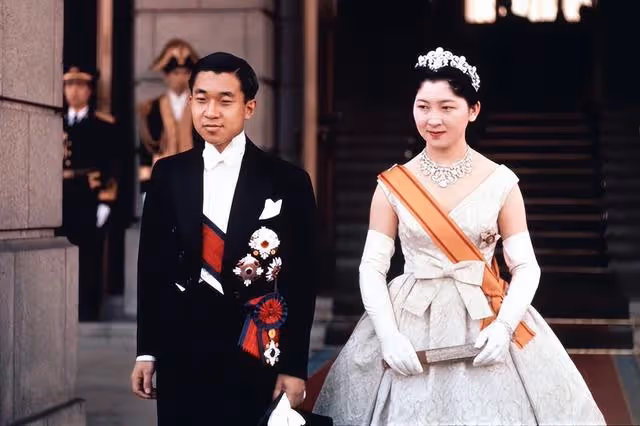 美智子結婚63年了，她的婚禮是皇室首次電視轉播的，即傳統又西式