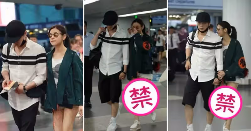 陳妍希真敢穿！和陳曉出門大膽玩「下衣失蹤」，網友：但長腿真長臉了