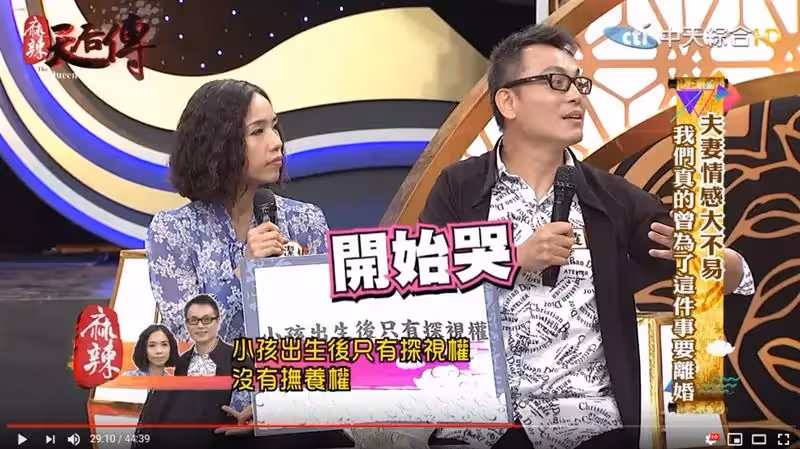 以為做爸爸很簡單!陳霆曝當年「2歲兒當他陌生人」一見面就哭 無奈嘆:「只剩下探視權了」