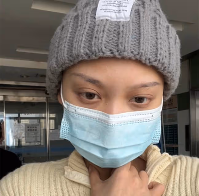 又一網紅患癌！22歲小羊剃光頭化療6次，已做切除手術將終身不孕