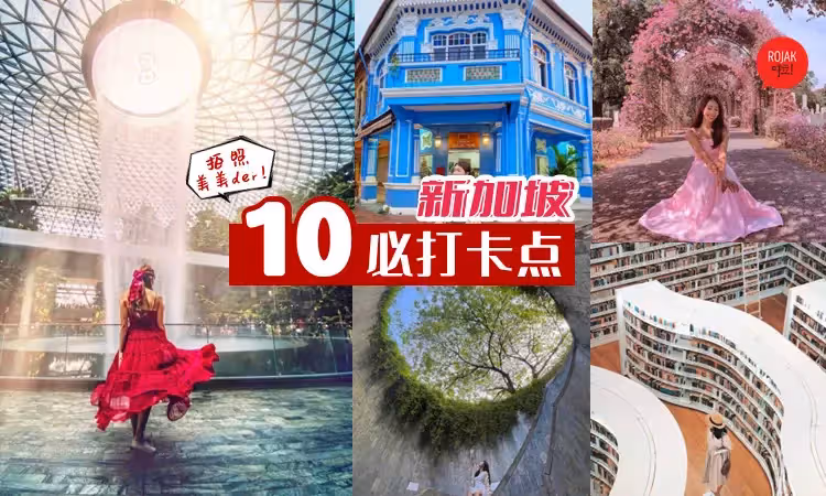 不只是魚尾獅公園!2022年新加坡必去的『10個打卡景點』🌸欣賞不一樣的花園城市~