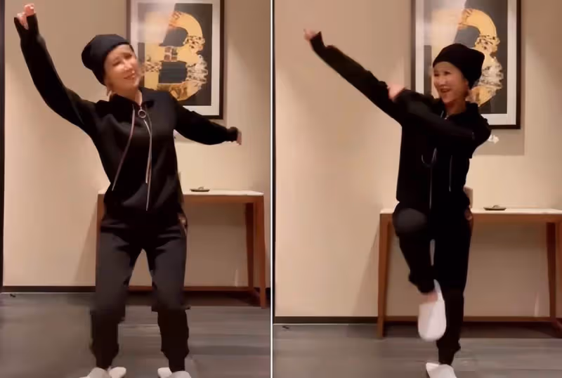 47歲李玟曬居家視訊!看到美食激動說胡話,豪宅內景曝光好奢華