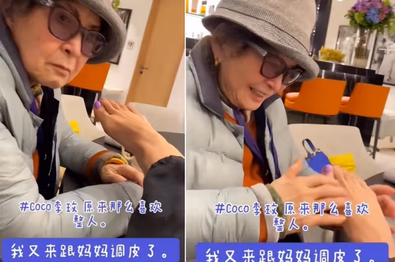 47歲李玟曬居家視訊!看到美食激動說胡話,豪宅內景曝光好奢華
