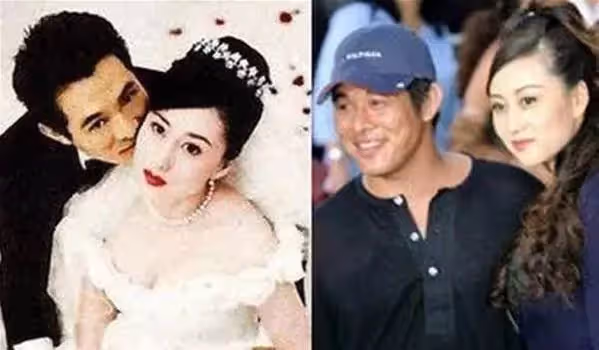 利智當年有多美?與賭王共舞的照片曝光,難怪李連杰寵她30年