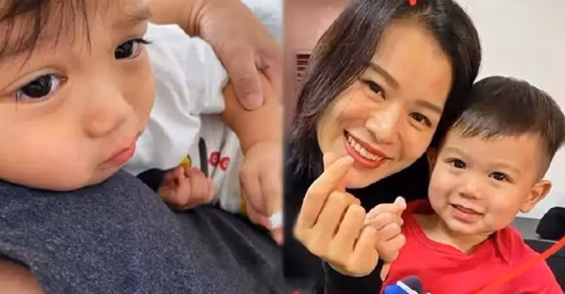 超可愛！胡杏兒長子受傷後撒嬌賣萌 引網友大笑