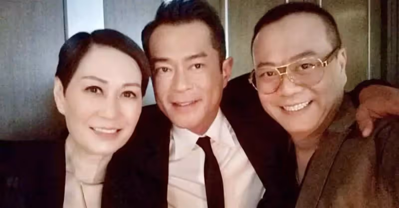 歐陽震華曬年輕時照片,十分帥氣有型,娶豪門老婆被指靠老婆 網友:他靠的是實力!
