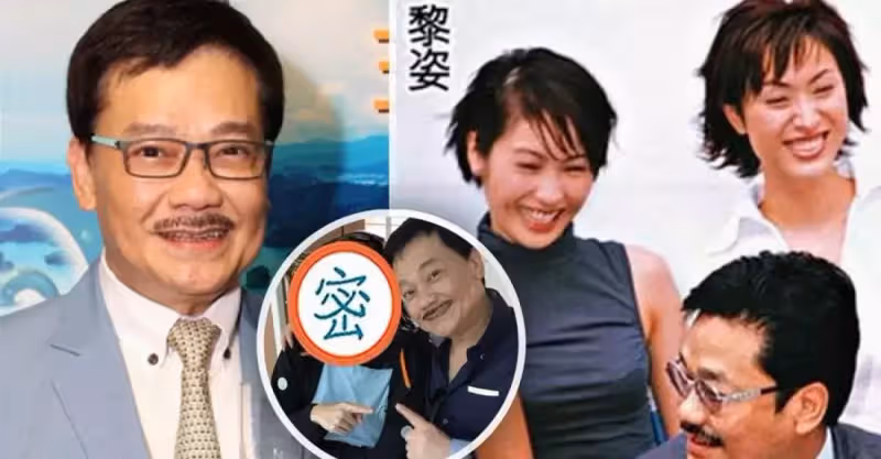 71歲「漫畫教父」黃玉郎近況曝光！老當益壯70歲再得一子，2任太太3任女友皆國色天香，唯憾三仔黃英梁21歲智力僅1歲
