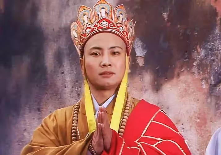 6位「唐玄奘」對比,有人臉部黑瘦僵硬,有人神形兼備宛若聖僧