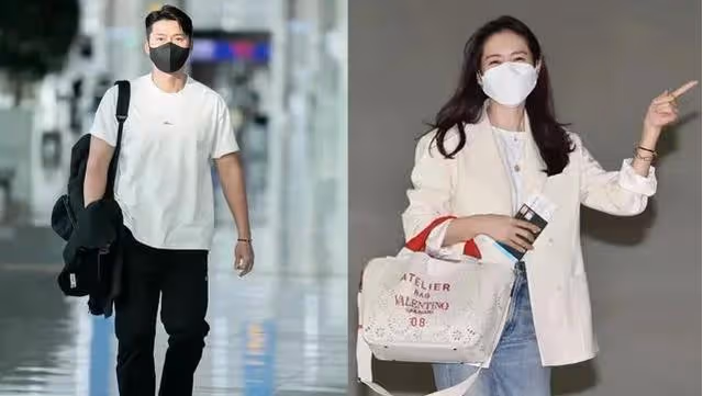 玄彬孫藝珍度蜜月遇風波,在機場被粉絲圍住,長達30分鐘寸步難行