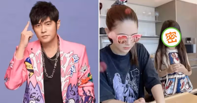 周杰倫女兒正臉罕見曝光！一頭棕色長髮「鼻樑高挺」五官立體，網直呼：好似混血兒！