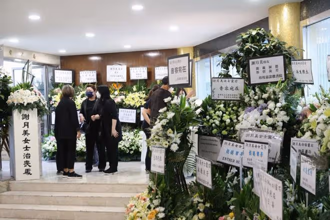 老戲骨謝月美癌症去世,王祖藍何超儀送花圈悼念,李司棋稱很心疼