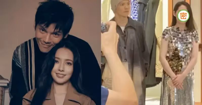 向佐郭碧婷被偶遇，胖十斤徹底變富態，體型越來越像婆婆，鵝蛋臉變大肉臉，網：女神一去不復返
