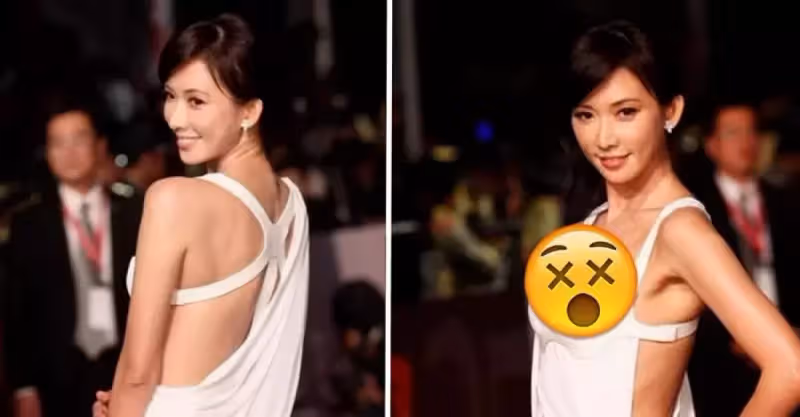 46歲林志玲真敢穿！一身白色「露背連衣裙」驚豔亮相，網友：好在氣質撐得住