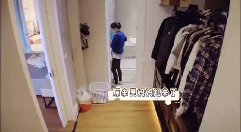 賈靜雯曬千萬豪宅!第一次見三分離的廚房「客廳大到能跑步」,看到衣帽間後,網友:比我家亂