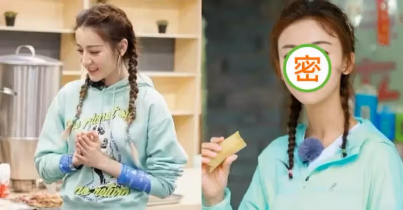 不「撞」不相識！吳謹言和迪麗熱巴梳同款麻花辮，竟分不出輸贏？網友：感覺兩人的美不相上下