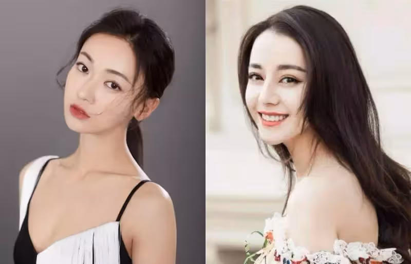 不「撞」不相識！吳謹言和迪麗熱巴梳同款麻花辮，竟分不出輸贏？網友：感覺兩人的美不相上下