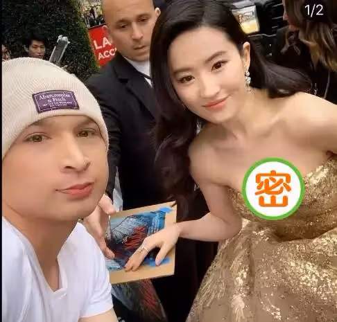 劉亦菲穿高定禮服走紅毯，外媒記者「故意關掉濾鏡」，32歲皮膚太真實，網友：暴露了真實顏值