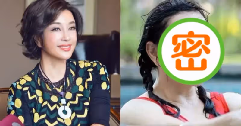 69歲劉曉慶真人長什麼樣？看到泳池內現原形後，網友：這誰家的奶奶走丟了