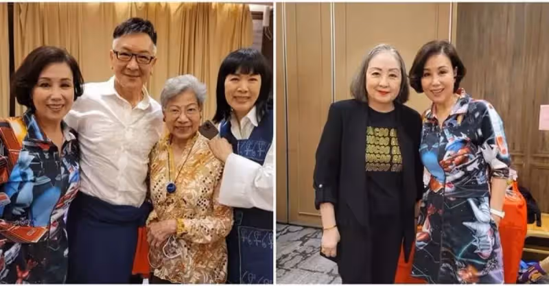 老戲骨大聚會！胡楓、羅蘭、盧苑茵等老戲骨歡聚一堂 佘詩曼也陪媽媽出鏡 網友：大家都很慈眉善目