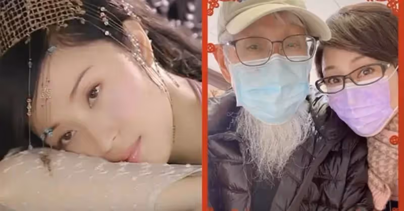 陳法蓉陪84歲老父過年，54歲享受單身，照顧父親與父同住，網友：真是有女萬事足