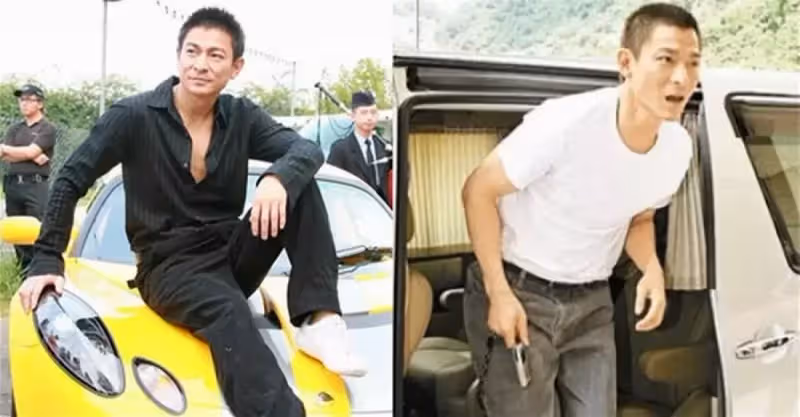 作為「四大天王」的劉德華，也太低調了，車庫裡只有三輛車