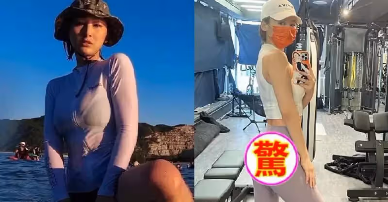 TVB力捧花旦高海甯曬迷人S曲線，超高難度瑜伽動作獲贊，穿緊身褲十分帶感， 網友：絕佳好身材