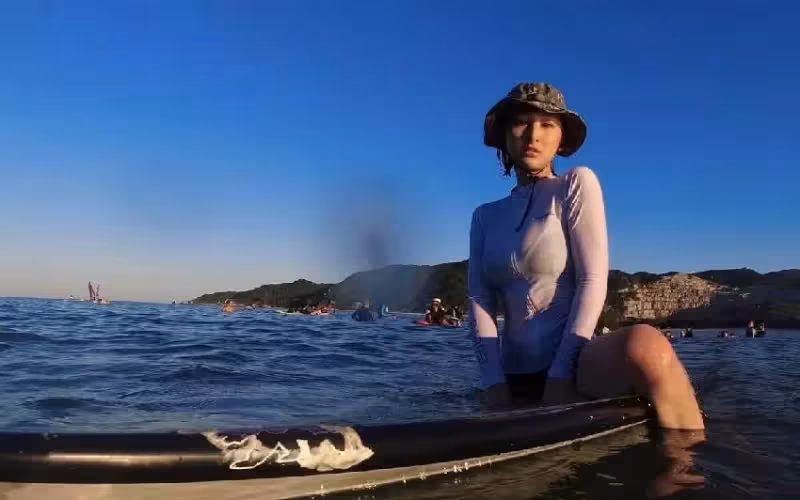 TVB力捧花旦高海甯曬迷人S曲線,超高難度瑜伽動作獲贊,穿緊身褲十分帶感, 網友:絕佳好身材