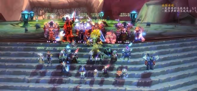 魔獸世界懷舊服：哈霍蘭部落拿下海山首通，鬼服還排隊湊25人都難