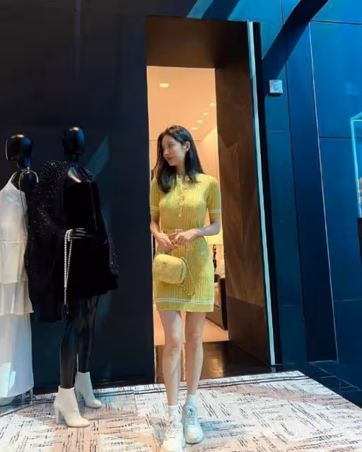 比衣架模特，還像模特的少女時代徐賢，31歲忙內的身材依舊保持！