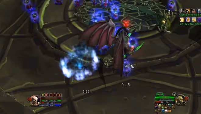 魔獸TBC：6000血熊T硬抗伊利丹，半身KLZ級別裝備，也能無視剪切