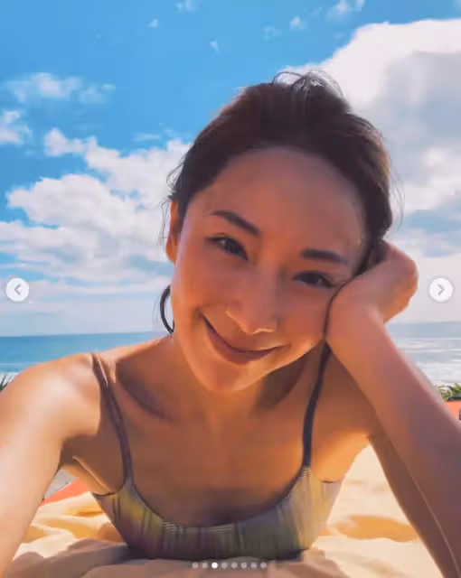 3個孩子的媽!隋棠揪老公度假「大秀少女腿」一轉頭「Tony突然脫上衣」網友流口水:是雷神