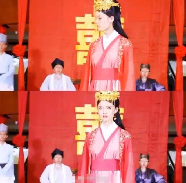 吳謹言節目中扮演趙敏,卻被林允的周芷若所驚豔,網友:古裝真的美