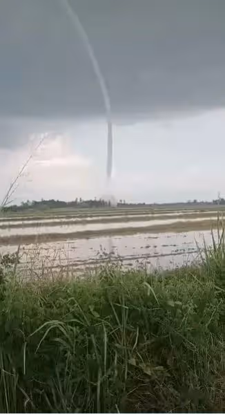 玻州數地區出現龍捲風　氣象局：季候風交替期正常現象
