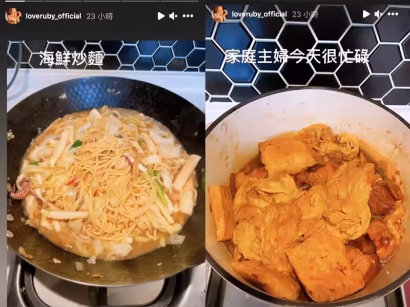 林心如素顏為愛女做蛋糕,穿家居服秀火辣身材,4歲小海豚「鵝蛋臉、睫毛精」五官超像媽咪林心如,霍建華眼神中滿是寵溺