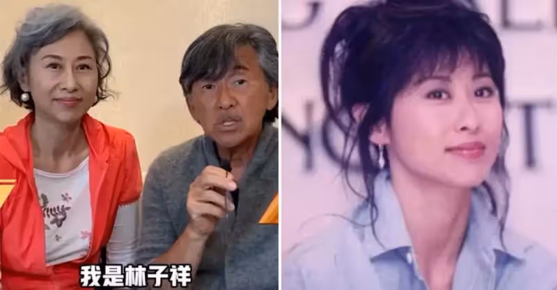 林子祥葉倩文罕見同框！兩人滿頭白發身形消瘦，男方全程幫舉話筒