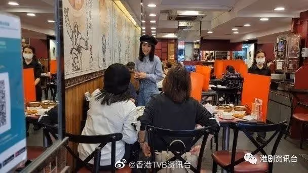 林夏薇因堂食放寬在即鬆一口氣!郭政鴻細女樣子甜美撞樣明星