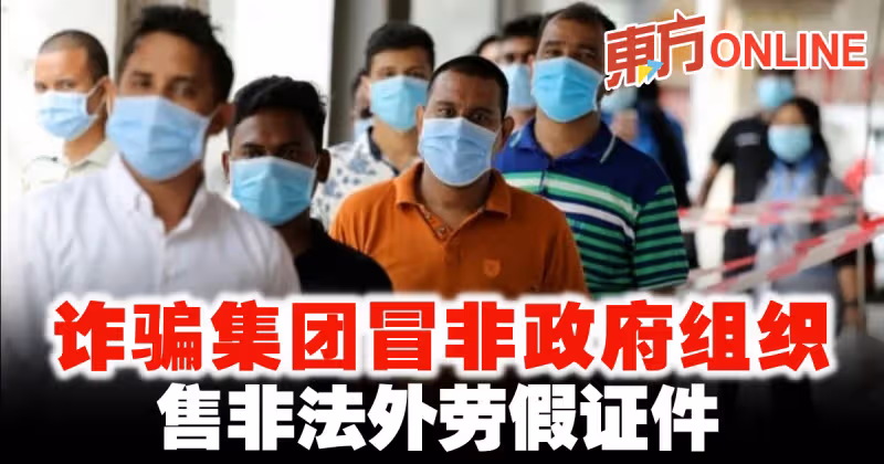 詐騙集團冒充非政府組織　售非法外勞假證件