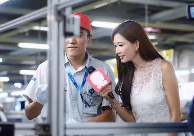 形象代言人林志玲來實地參觀,衣著樸素排面小,網讚:毫無明星架子
