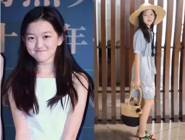 趙薇女兒和王菲女兒機場對比照曝光，網友感歎：不在一個「檔次」