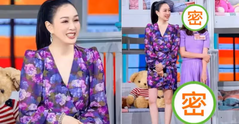 鐘麗緹首次帶二女兒錄節目，身高喜人「腿卻比媽媽粗」，面對鏡頭太靦腆，網友：腿型一言難盡