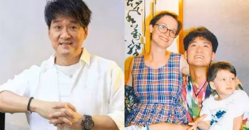周華健混血兒子近照曝光，濃眉大眼像媽媽，看上去比周華健要老成