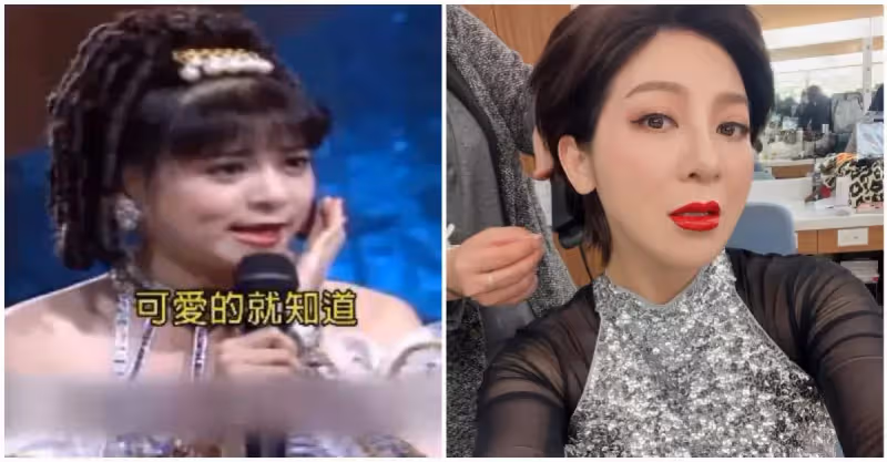 長輩差點掉出來！王彩樺「穿比基尼又跳又唱」肩帶突斷裂　不喊卡「機智反應救場」：太專業